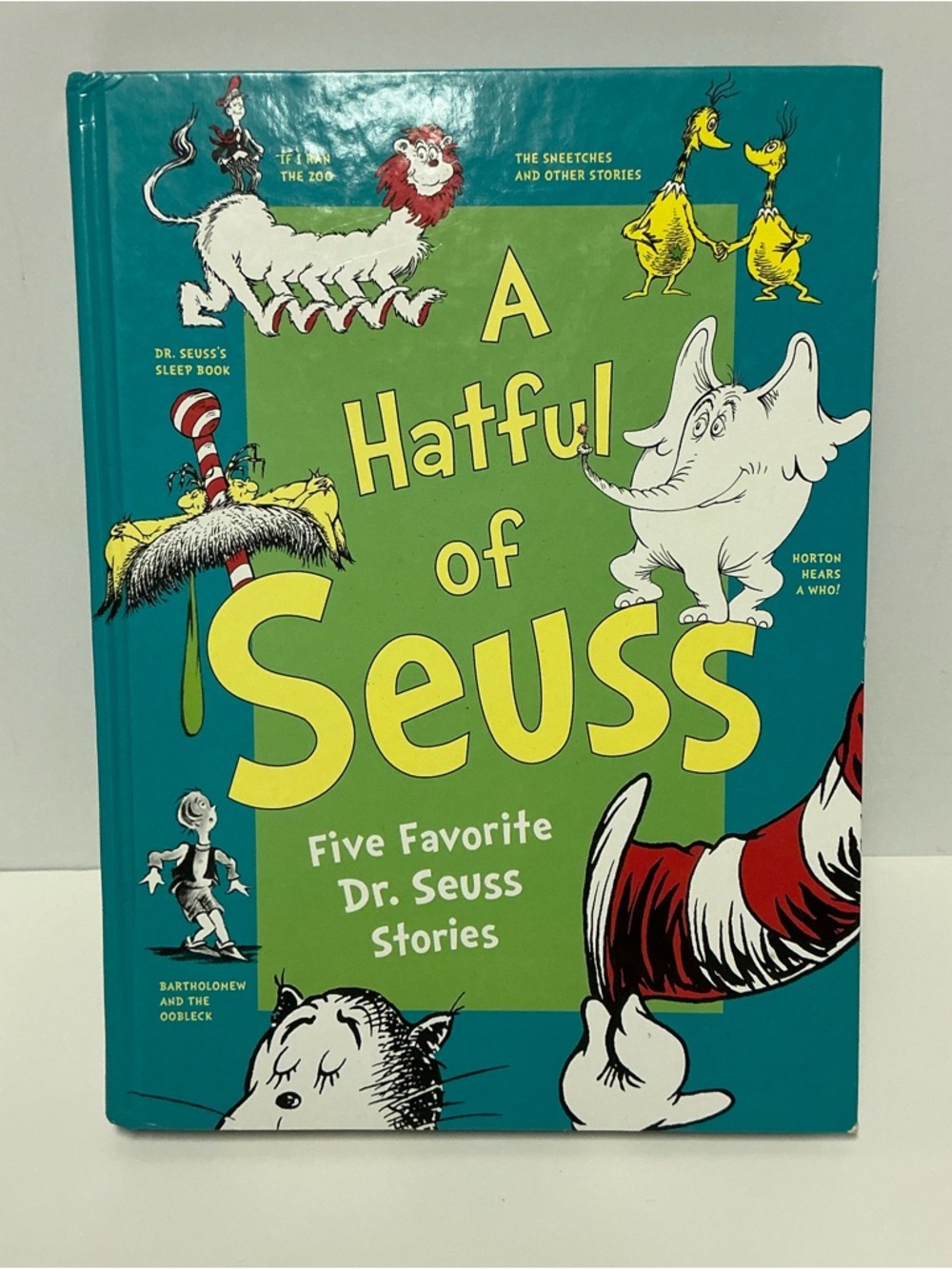 A Hatful Of Seuss Dr Seuss Hardcover Book (5 Stories- If I Ran The Zoo -OOP)